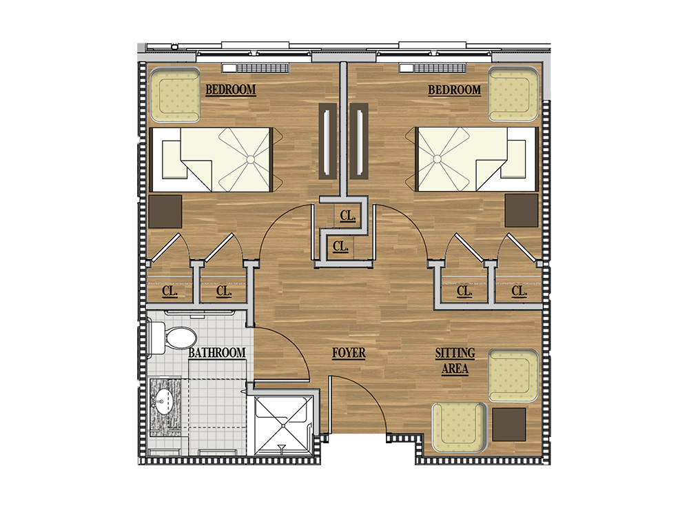 Creekside Oak Floor Plan