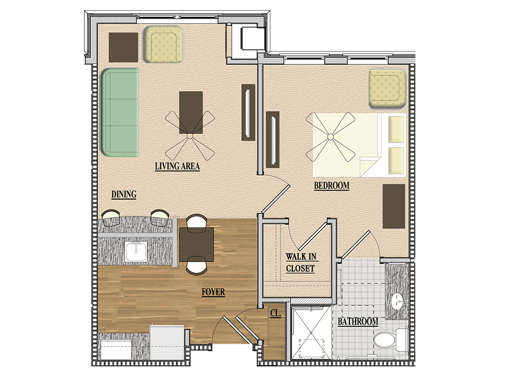 Dockside Tupelo Floor Plan