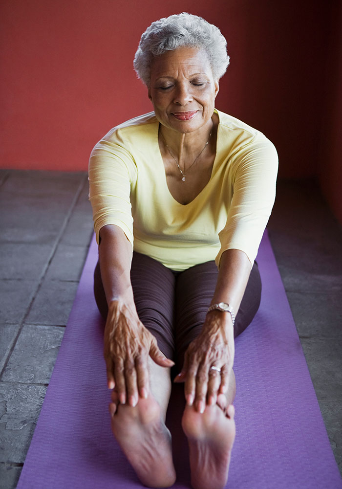 Stretching Yoga Pose